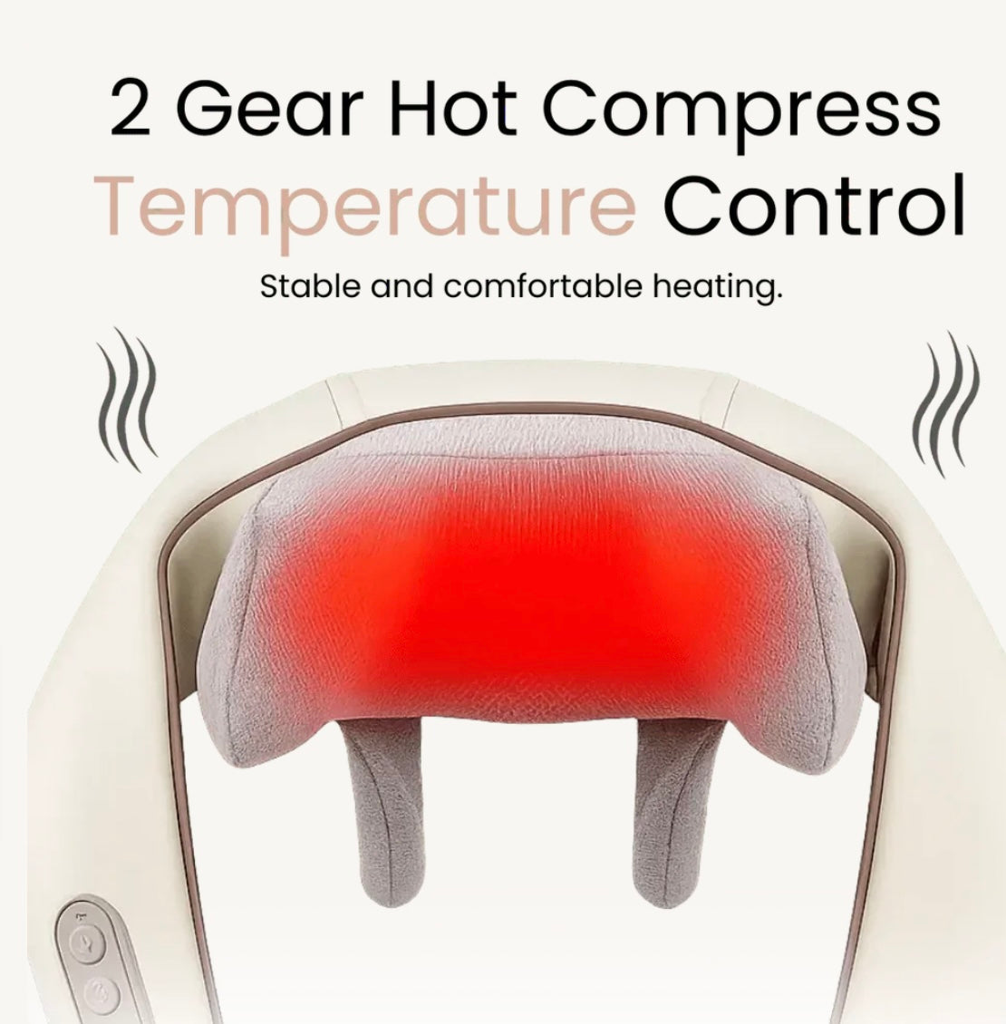 3 in 1 rechargeable heated Neck & Shoulder Massager